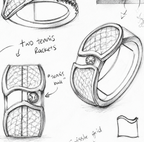 The Naomi Ring /Solid 14K Gold