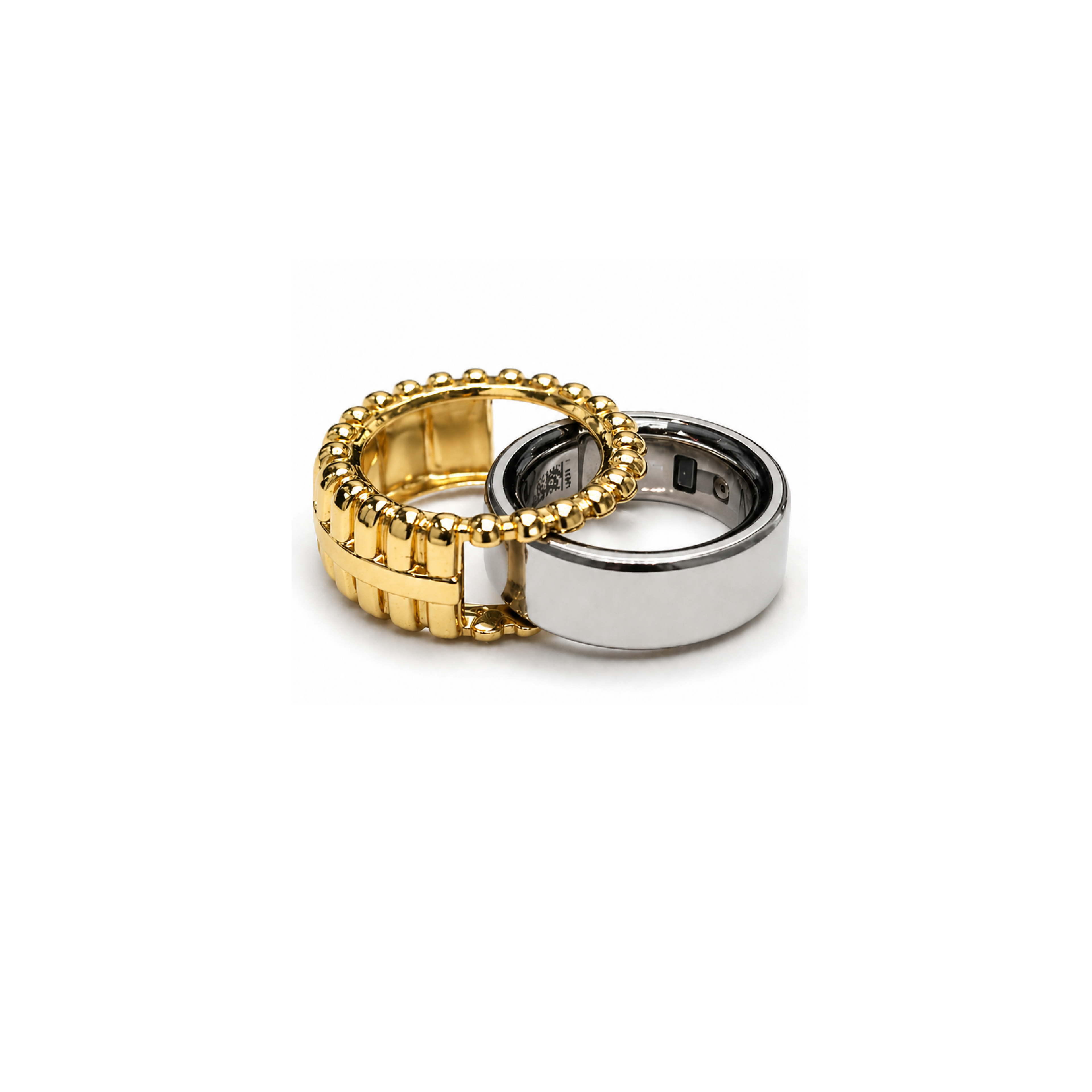 THE WHEEL TECH RING COVER / 18k GOLD VERMEIL